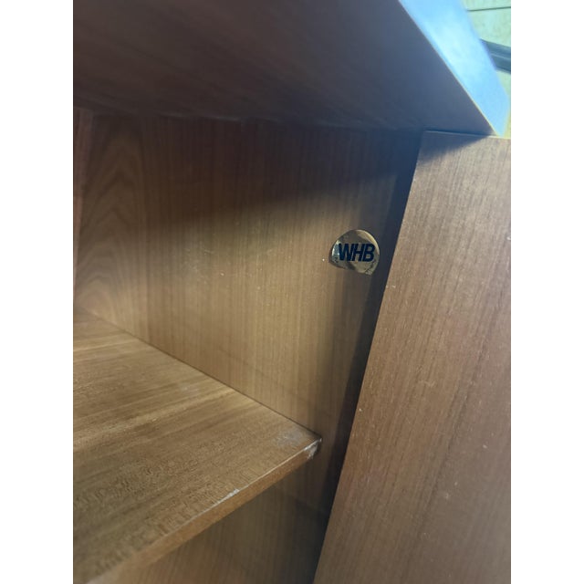 Mid-Century Ash Shelf Wall Unit from WHB Germany, 1960s For Sale - Image 16 of 18