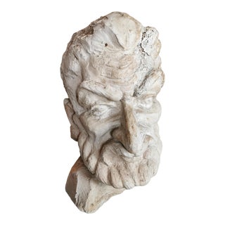 Mid 20th Century Plaster Bust of Saint Mattthew by Irwin W. Tucker For Sale