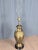 Wildwood 1980s Wildwood Bronzed Table Lamp W Embossed Dragon, Handles James Mont Style For Sale - Image 4 of 11