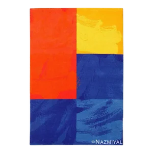 Nazmiyal Collection Vintage Scandinavian Per Arnoldi Art Rug by Ege