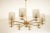 Vintage Brass and Glass Chandelier from Austria, 1970s For Sale - Image 10 of 10