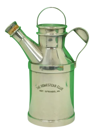 1960s Vintage Reed & Barton The Homestead Club 'Watering Can' Cocktail Pitcher