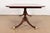 Councill Furniture Georgian Banded Mahogany Double Pedestal Extension Dining Table, Newly Refinished For Sale - Image 12 of 14