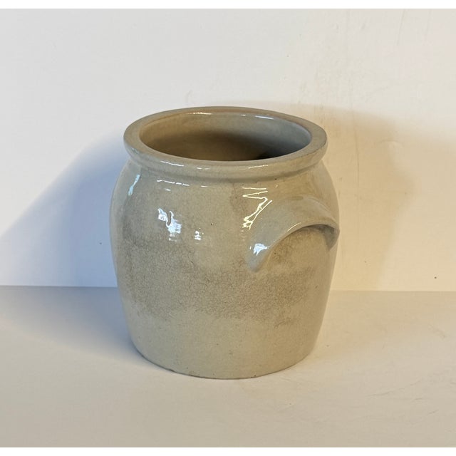 French Stoneware Confit Pot For Sale - Image 4 of 9
