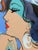 Contemporary Isaac Maimon, Cabaret, Huge Original Painting on Canvas, Hand Signed, 45 X 63 In. Stretched For Sale - Image 3 of 4