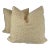 Pindler "Grandeur Boucle" in Bisque 22" Pillows-A Pair For Sale