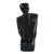 Vintage Postmodern Black Ceramic Figure For Sale