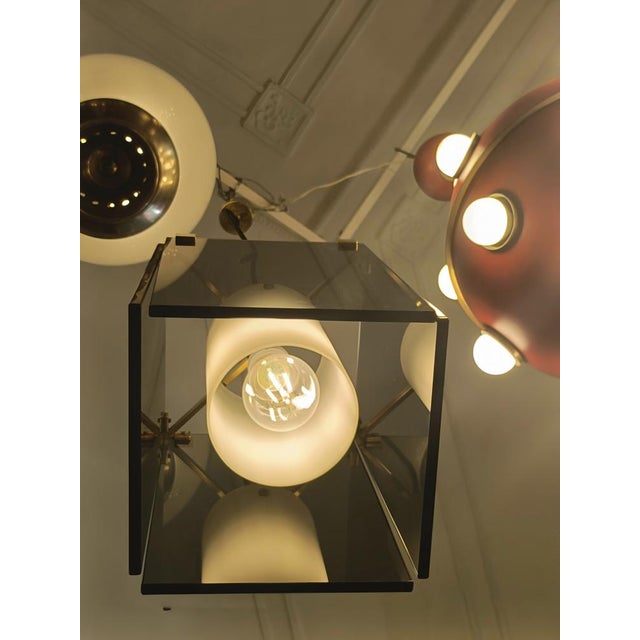 Mid-Century Modern Mod.2211 Chandelier by Max Ingrand for Fontana Arte, Italy, 1960s For Sale - Image 3 of 11