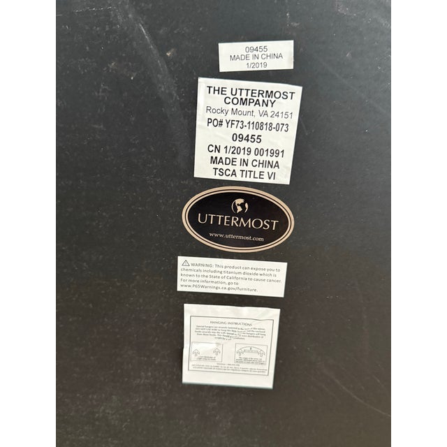 Distressed White Tin Mirror Paint in Annie Sloan Paint For Sale - Image 10 of 12