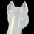 Vintage Seguso Murano 1950s Opalescent Alabastro White Italian Art Glass Mid Century Cat Kitten Sculpture For Sale - Image 10 of 10