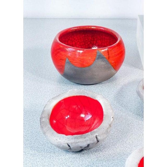 Ceramic Bowls from Santilli, 1990s, Set of 18 For Sale - Image 14 of 18