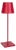 Zafferano Poldina Pro Rechargeable Lamp - Red For Sale