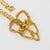 Gold Christian Lacroix Gilt Metal Lace Pendant Chain Necklace For Sale - Image 8 of 11