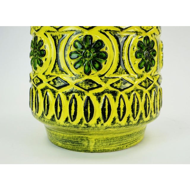 Ceramic Green Model 76 40 Vase from Bay Keramik, 1960s For Sale - Image 7 of 11