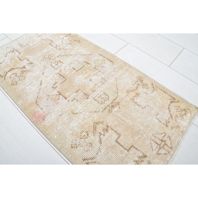 1960s Vintage Anatolian Wool Carpet For Sale - Image 5 of 5