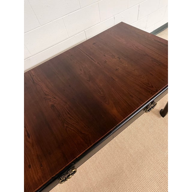 Wood 1970s Tomlinson Rosewood Writing Desk For Sale - Image 7 of 11