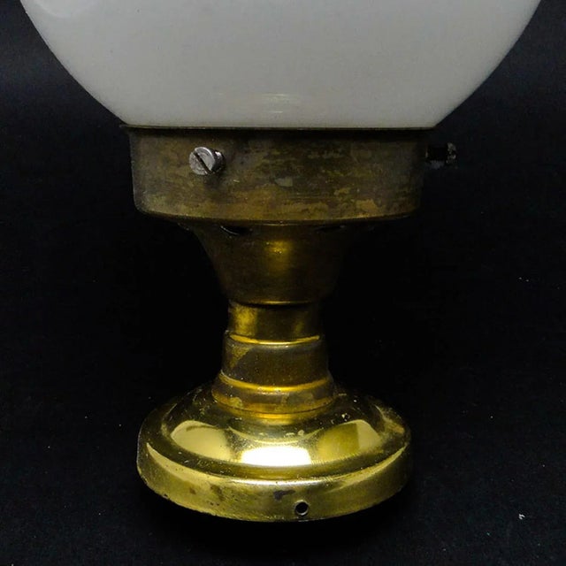 Polish Pop-Art Style Pendant Lamp, 1950s, in Good conditions. Designed 1950 to 1959 European Plug (up to 250V).The wiring...