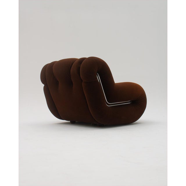 Mid-Century Italian Armchair in the style of Velázquez, 1970s For Sale - Image 6 of 8