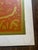 1960’s Original Pop Art Serigraph Silkscreen Print Folk Art Words For Sale - Image 4 of 7