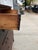 Brown Early 20th Century Antique Oak Arts & Crafts Five-Drawer Tallboy Chest With Scalloped Backsplash For Sale - Image 8 of 12