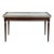 Mid-Century Louis XVI Style Mahogany Coffee Table With Carrara Marble For Sale