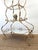 Gold Vintage 1960s Italian Gold Gilt Curvy Tiered 2pc Etagere Shelf For Sale - Image 8 of 17