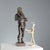 Bronze sculpture depicting "The Painter" by Vincenzo Gemito, Chiurazzi Foundry, Naples. Manufacturer's mark engraved on...