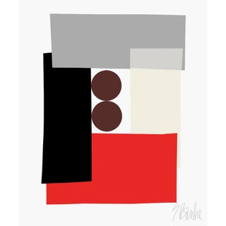 "Red Tuxedo" Fine Art Print 20" X 24" by Liz Roache For Sale
