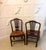 Late 19th Century Antique Victorian Hepplewhite Mahogany Shield Back Dining Chairs with Carvers in Tan Leather, 1890, Set of 8 For Sale - Image 5 of 18