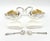 Mid 20th Century Venetian Italian Silver Plated Swan Salt Cellars With Tray & Spoons — Hollywood Regency, Mid-Century Silverplate - Set of 6 For Sale In Houston - Image 6 of 16