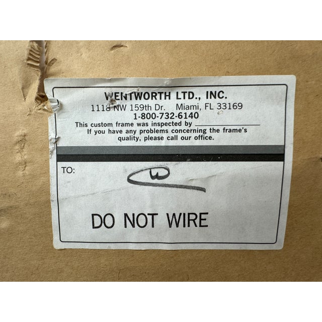 Late 20th Century Rural Landscape by Tomas Trillo, Original Oil on Canvas Matted & Framed, Signed With Certificate of Authenticity For Sale - Image 9 of 12