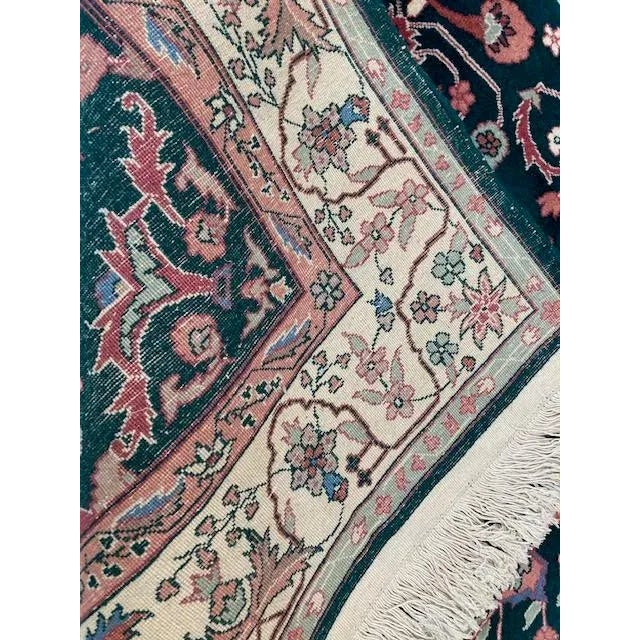 Sino Persian Tabriz Rug, 4' X 6' For Sale - Image 4 of 6