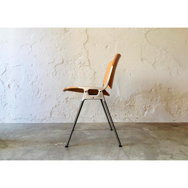 Wood Chair by Giarcarlo Piretti for Castelli, 1970s For Sale - Image 7 of 7