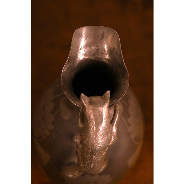 Swedish Pewter Pitcher by Schreuder & Olsson Stockholm, 1908 For Sale - Image 11 of 12