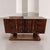 Brown Art Deco Sicilian Wooden Sideboard with Hand-Carved Elephants For Sale - Image 8 of 13