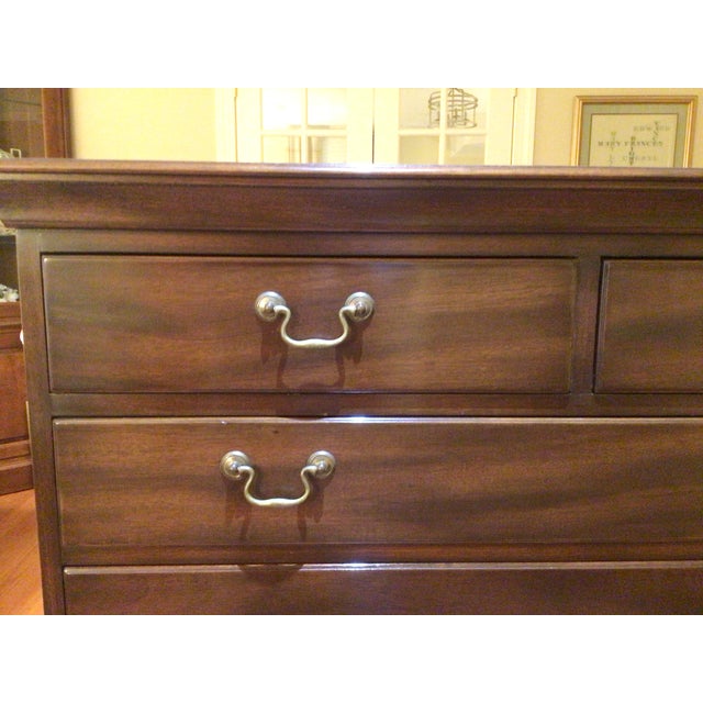 Kittinger Williamsburg Mahogany Chest of Drawers For Sale - Image 10 of 12