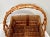 Wicker & Rattan Basket Handled Basket For Sale - Image 4 of 11