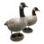 Pair of Vintage-Style Resin Canada Goose Garden Statuary For Sale