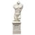 This larger-than-life 6' 9" faux marble male bust sculpture commands attention, featuring a refined hollow design in...