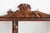 Antique Art Nouveau Ginko Wall Shelf in Walnut, France, 1900 For Sale - Image 10 of 16