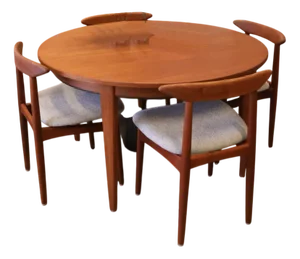 Chairs in Teak by Arne Hovmand Olsen for Mogens Kold, 1960s, Set of 6