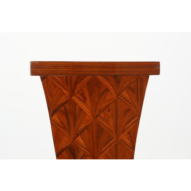 Large Art Deco Console in Wood Marquetry, France, 1920s For Sale - Image 4 of 11