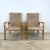 Mid-Century Modern Pair Mid-Centry Bentwood Arm Chairs Attr. Thonet For Sale - Image 3 of 12