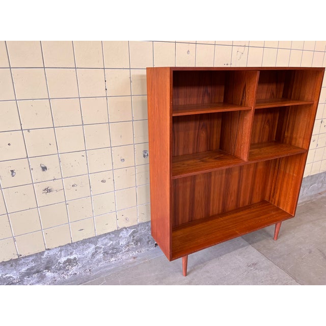 Danish Bookcase in Teak, 1960s For Sale - Image 6 of 10