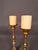 Bronze Pair of 19th Century French Gothic Style Bronze Candelabra With Cherub Motifs, Circa 1890 For Sale - Image 8 of 17