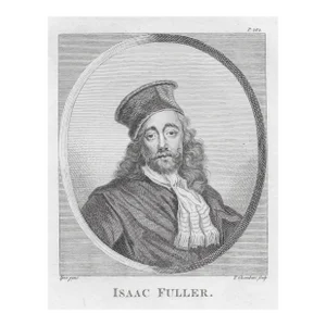 1798 English Artist Isaac Fuller Portrait Engraving