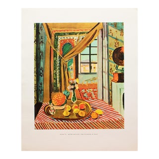 1950s After Henri Matisse "The Interior at Nice", First Edition Period Full-Color Print For Sale