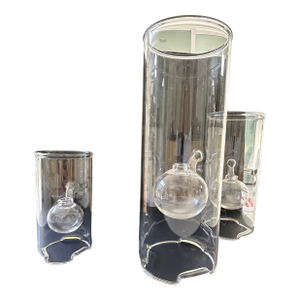 Wolfard Glass Oil Lamp Set
