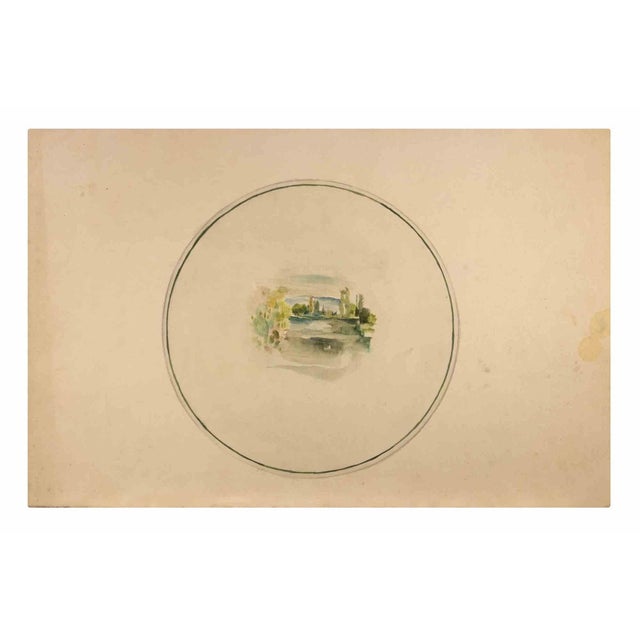 Reynold Arnould, Landscape, Watercolour, Mid-20th Century For Sale