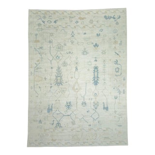 Turkish Oushak Rug 10'2" x 14' #18701 For Sale